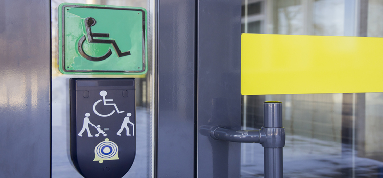 automatic handicap door opener in Apple Valley