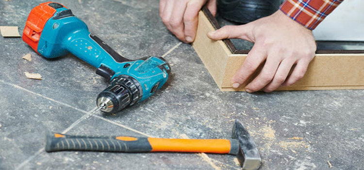 broken door frame repair Apple Valley