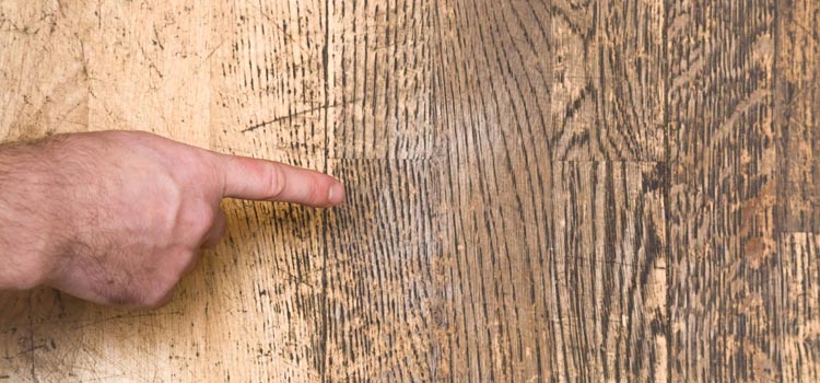 Wood Door Scratch Repair in Apple Valley
